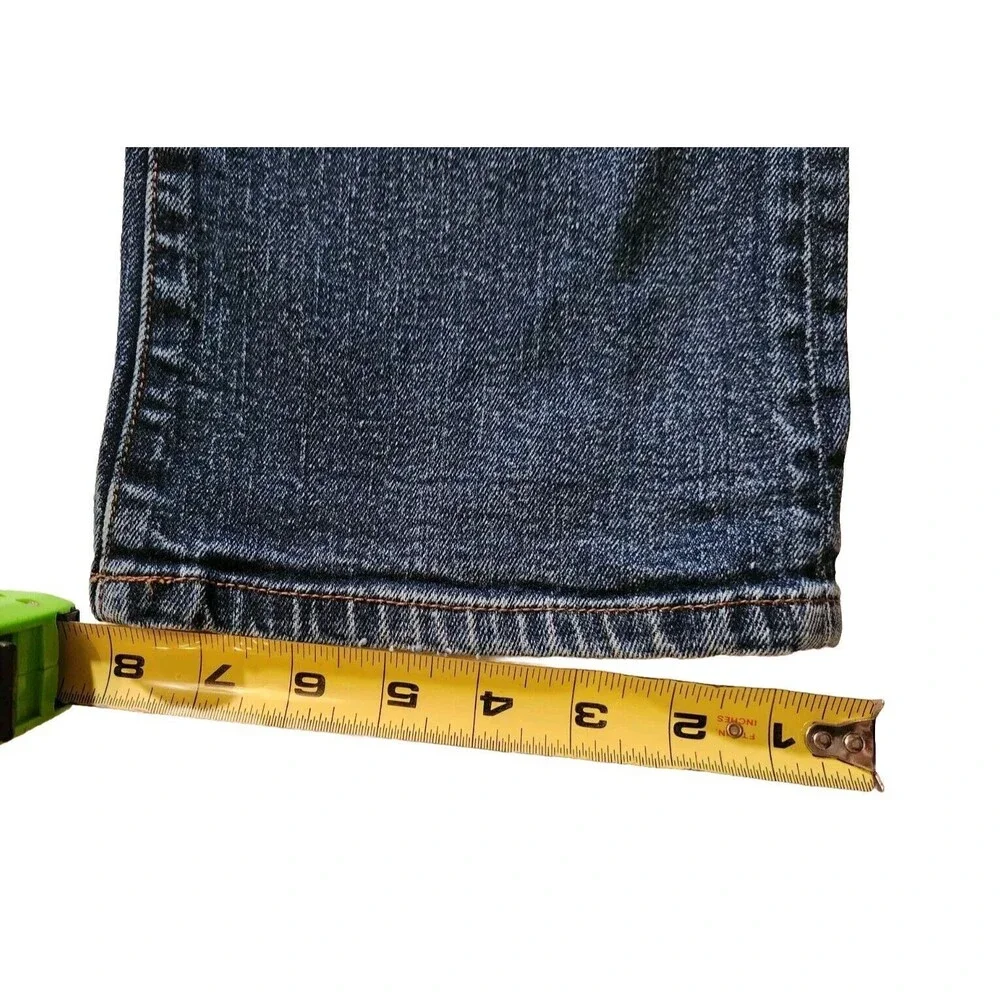 Ralph Lauren Y2K Vintage Women's Blue Bootcut Jeans Size 8 Classic Straight - Picture 3 of 13